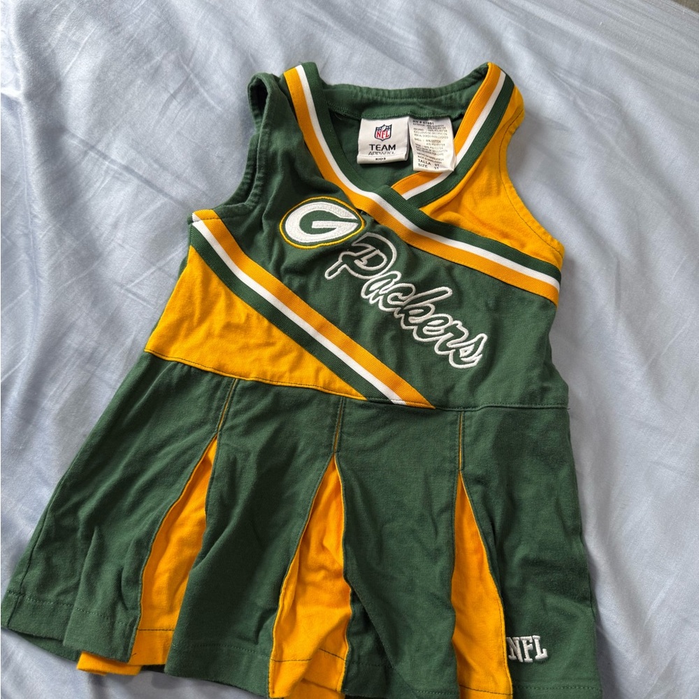 3T Packers cheerleader dress
